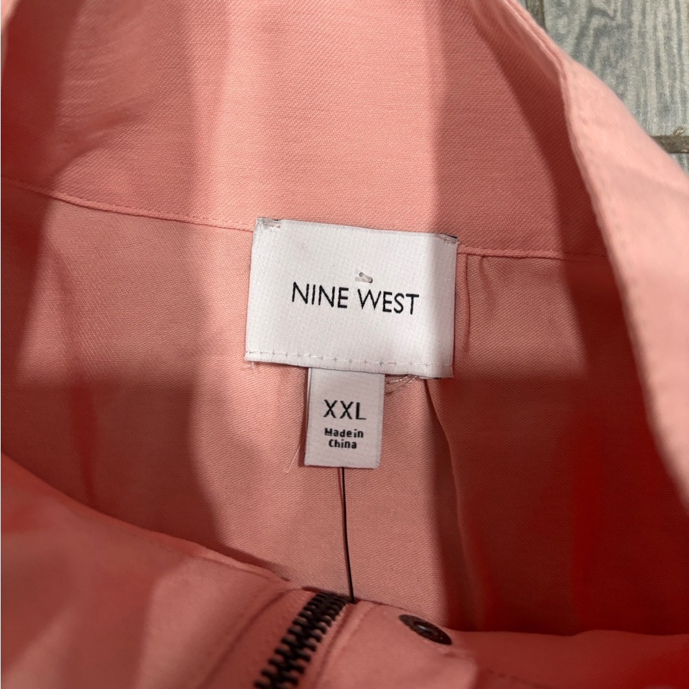 Nine West Women's Nine West Utility Bomber Jacket Size XXL - Picture 7 of 10